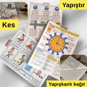 İngilizce Kelimeleri Unutma, Kalıcı Olarak Öğren! | A4 Boy Öğrenme Full Setleri (SET-1) Gelecektir