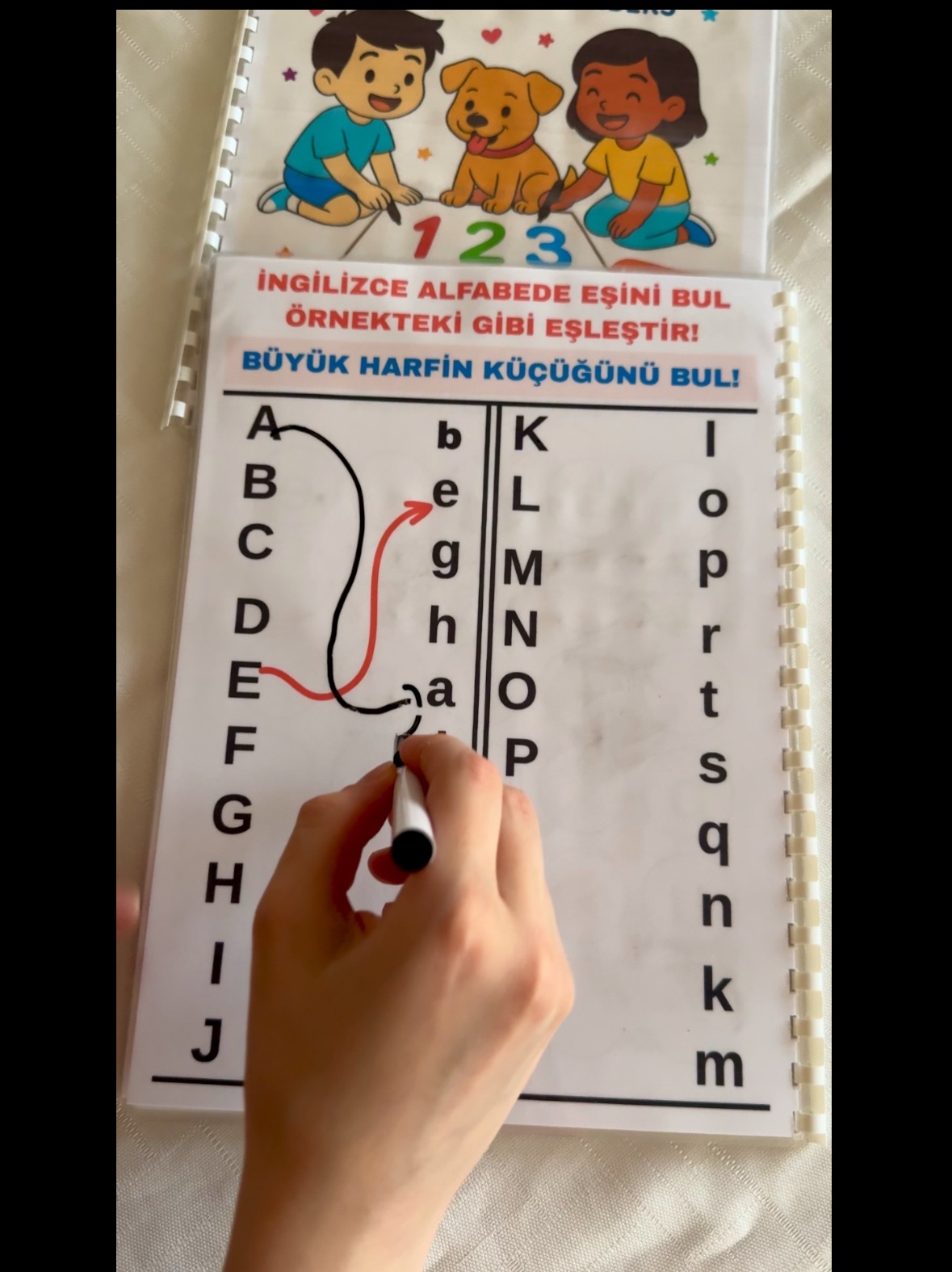 Yaz Sil Plastik Kaplamalı Su Bazlı Silgili Kalem Hediyeli! 2 Kitapçık Set - Görsel 15